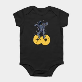 Astronaut 8 Years Old Birthday Baby Bodysuit